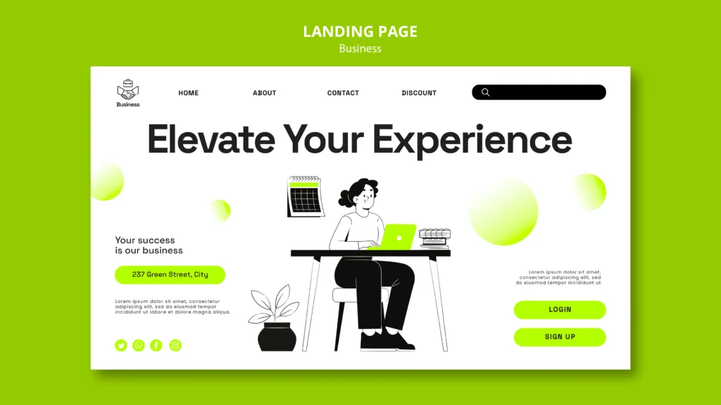 Landing Page Design